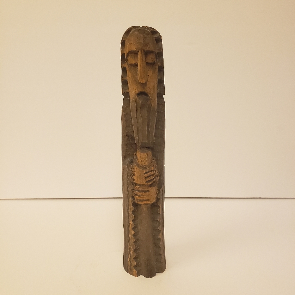 Vintage Wood Sculpture